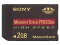 SONY Memory Stick Pro Duo (2GB)
