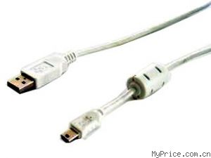 actto 480Mbps2.0mini5pin(USB-02)
