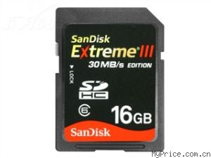 SanDisk Extreme III SDHC(16G)
