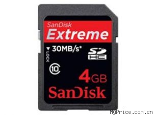 SanDisk Extreme SDHC class10 (4G)