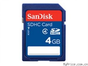SanDisk SDHC Class4(4GB)