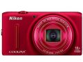 尼康 S9400 数码相机 红色(1811万像素 3英寸液晶屏 18...
