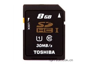 ֥ SDHC洢 8GB UHS/Class10 30MB/s