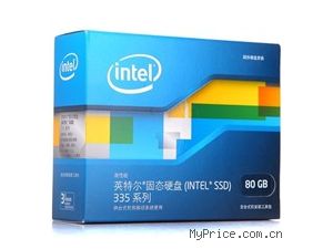 Intel Ӣض 335 ϵ 80G 2.5Ӣ SATA-3̬Ӳ (SSDSC2CT80A4K5)