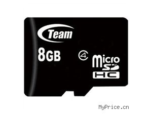 Team ʮƼ(Team)8GB Class4 TF(micro SD)洢(TUSDH8GCL402)