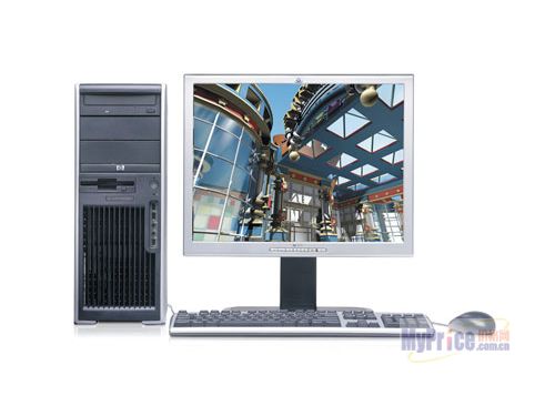 HP workstation XW4300 (Intel Pentium D 940/512MB*2/80GB)