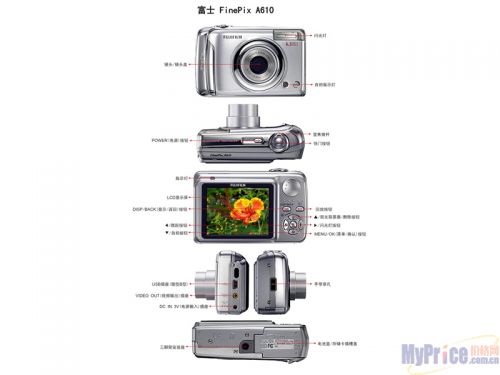 ʿ FinePix A610