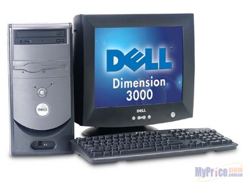 DELL Dimension 3000 (P42.8GHz/512MB/DVD/17