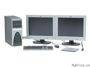  workstation XW4100(P4 2.8GHz/512MB/80GB/CD)