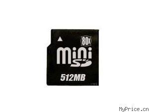 TRANSCEND Mini SD (512MB/80X)