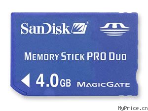SanDisk Memory Stick Pro Duo (4GB)
