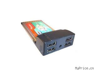  PCMCIAת4USB2.0 SD-CU2101-4