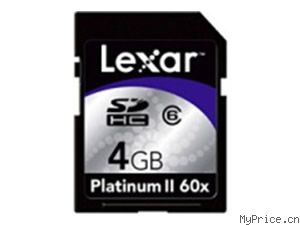׿ɳ Platinum II SDHC(4GB/60x)