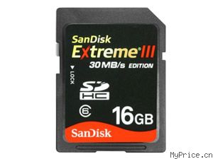 SanDisk Extreme III SDHC(16GB)