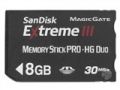 SanDisk Extreme III Memory Stick Pro Duo(8GB)