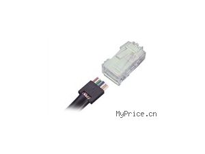 AMP RJ45²ͷ(8λ, 3, Ӳ, 100/)/5-554720-3