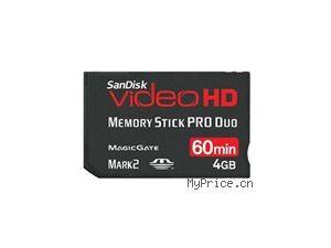 SanDisk Video HD Memory Stick PRO Duo (4GB)