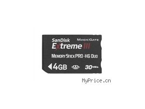 SanDisk Extreme III Memory Stick PRO-HG Duo(4GB)