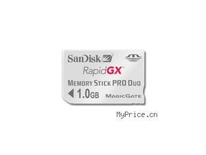 SanDisk RapidGX Memory Stick PRO (1GB)