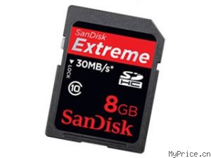 SanDisk Extreme SDHC class10 (8GB)