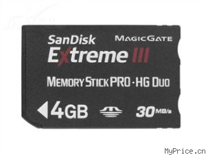 Extreme III Memory Stick PRO-HG Duo(4G)