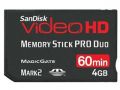 Video HD Memory Stick PRO Duo (4G)
