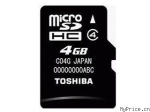 ֥ MicroSDHC Class4(4GB)