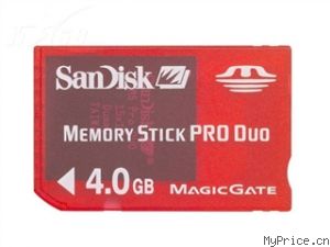 SanDisk Gaming Memory Stick PRO Duo (4G)
