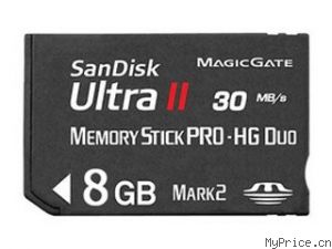 SanDisk Ultra II Memory Stick PRO-HG Duo(8G)