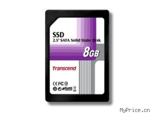  SATA SSD-SLC(2.5Ӣ/8G)TS8GSSD25-S