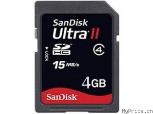 SanDisk ULTRA II SDHC Class4(4G)