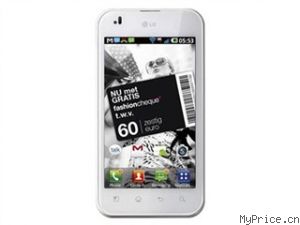 LG P970 Optimus White