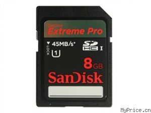 SanDisk Extreme Pro UHS-1 45M/s SDHC(8GB)