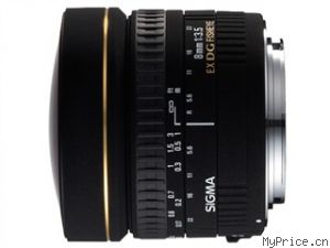 SIGMA 8mm F3.5 EX DG Circular Fisheye(῵)