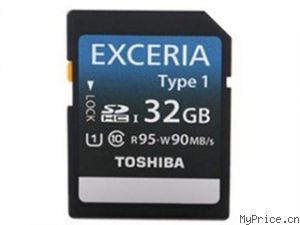 ֥ EXCERIA Type SDHC UHS-1 Class10(32GB)