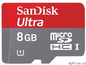 SanDisk Ultra Micro SDHC Class10(8GB)
