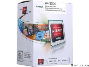 AMD AMD APUϵ˫ A4-5300 װCPUSocket FM2/3....