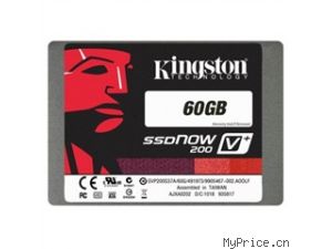 ʿ (Kingston)V+200 60G SATA3 7MM̬Ӳ