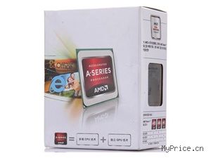 AMD APUϵ˫ A4-4000 װCPUSocket FM2/3.0GHz/1M/HD7480D/65W