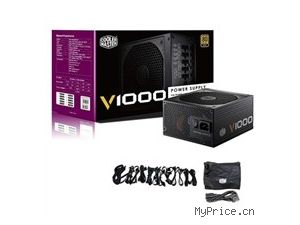  1000W V1000 Դ80PLUS/ȫģ/FDBЧ/ʱ