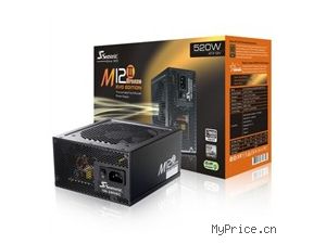  ϣSeasonic520W M12II-520 Դ80PLUSͭ/ȫģ/֧SLI/ֱ֧ߣ